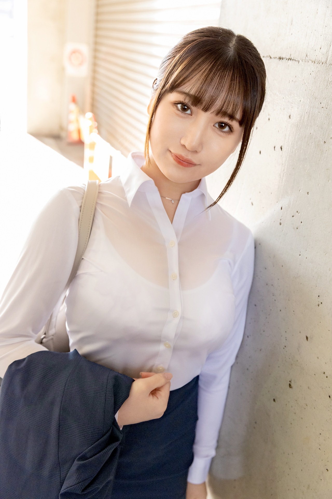 沢北あんな Gカップ新卒OLのパンストセックス